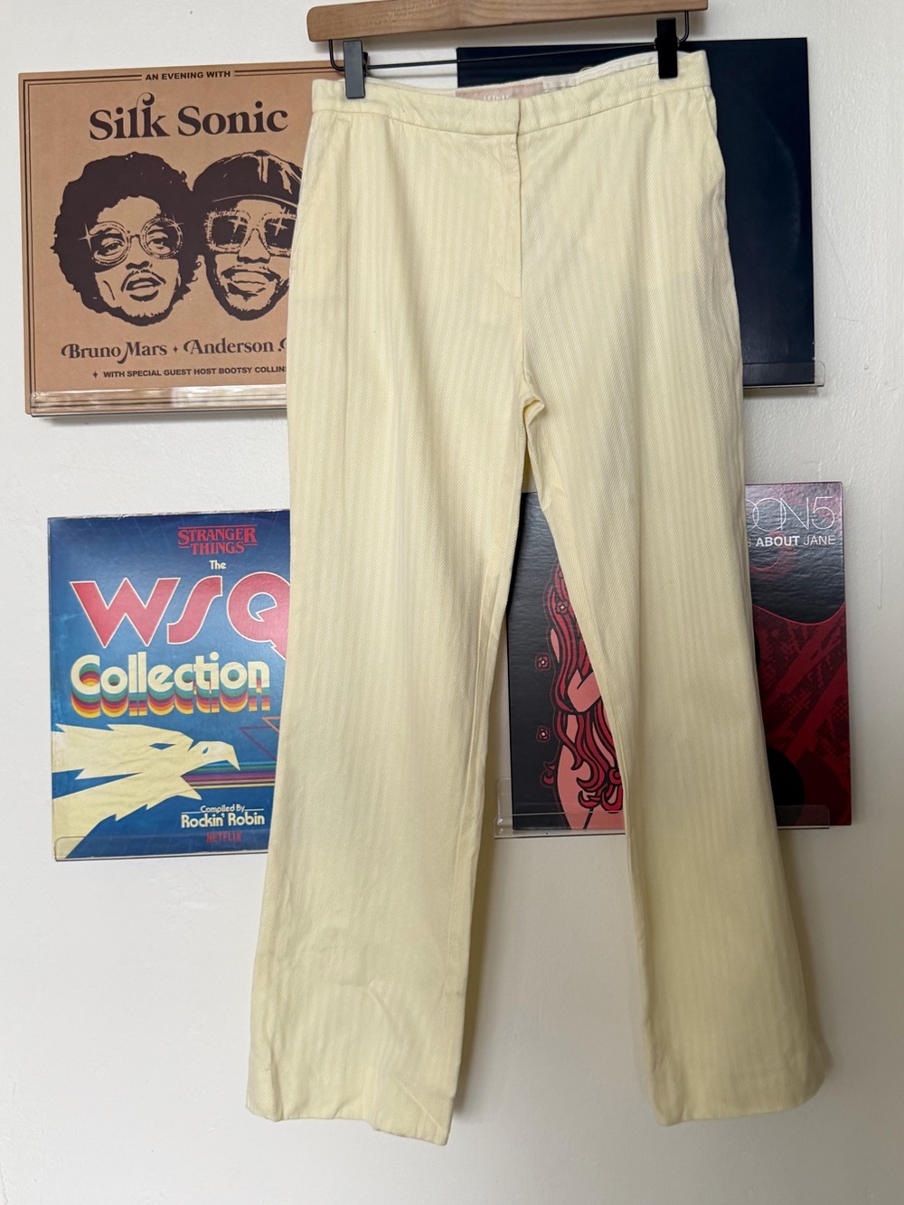 Vintage Versus Versace Butter Yellow Pants